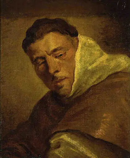 Tête de moine - Antoine van Dyck - Alpha Reproduction