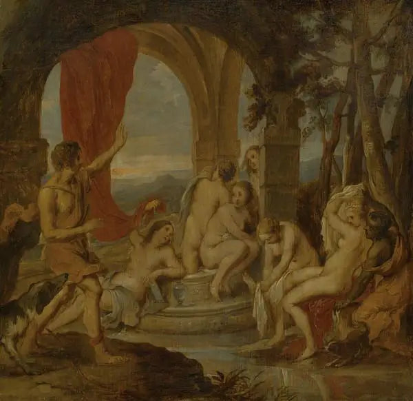 Diane et Actéon - David Teniers the Younger