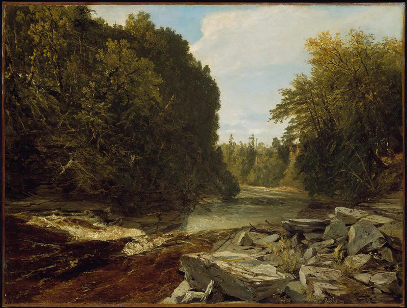 Trenton Falls, New York - John Frederick Kensett