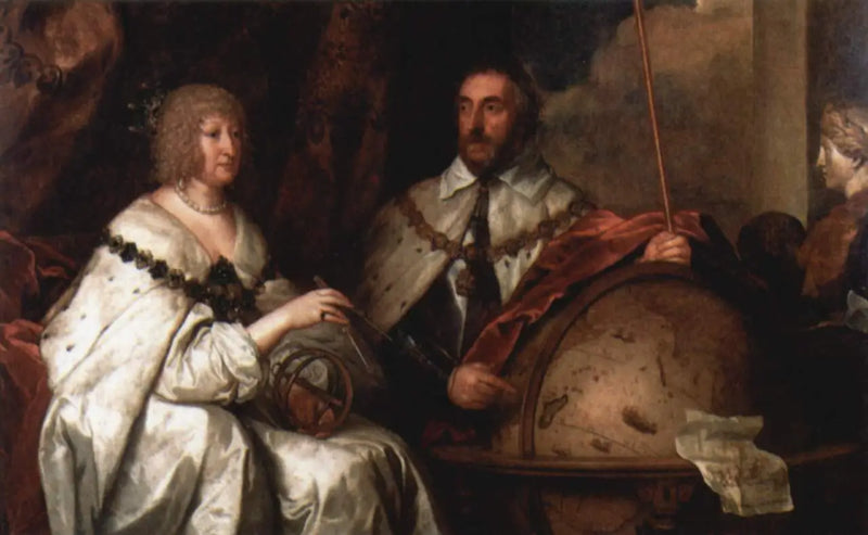 The Malagasy portrait of Thomas Howard and his wife Aletheia Talbot - Antoine van Dyck