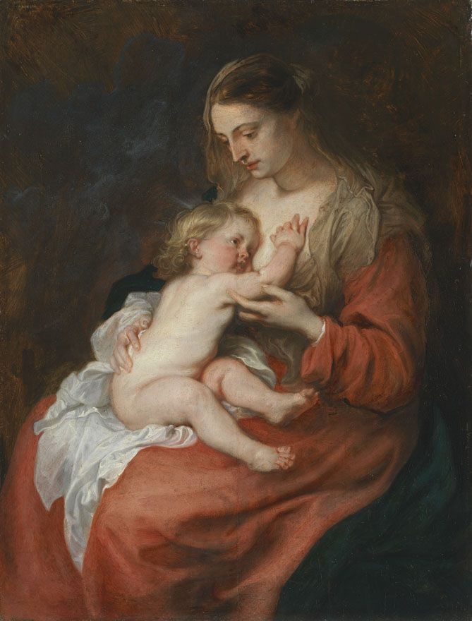 Vierge à l'Enfant - Antoine van Dyck