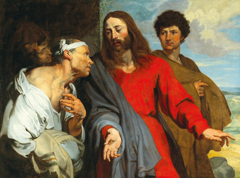 The Healing of the Paralytic - Antoine van Dyck