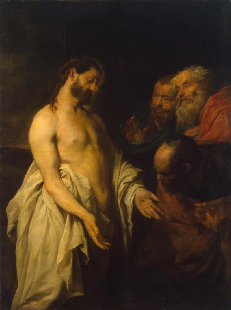Apparition of Christ to His Disciples - Antoine van Dyck
