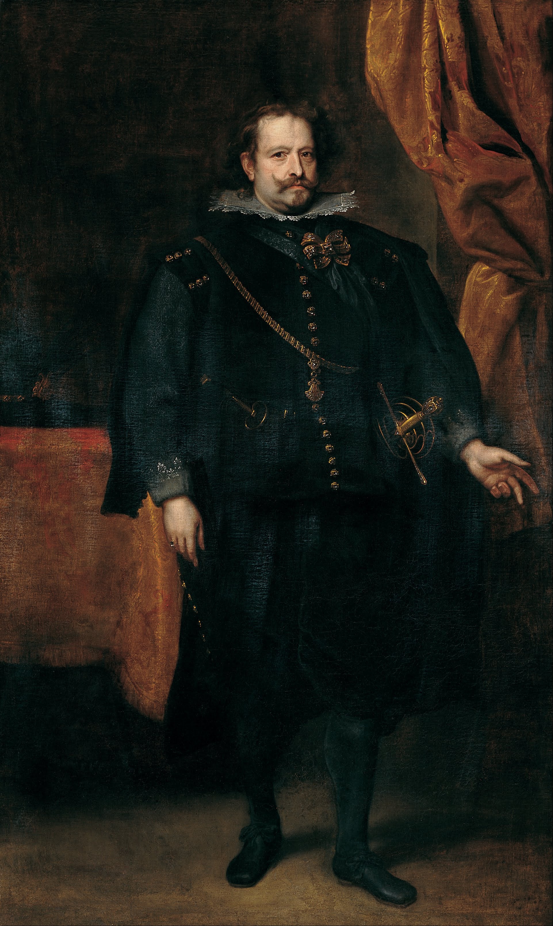 Diego de Mexía, marquis de Leganés - Antoine van Dyck