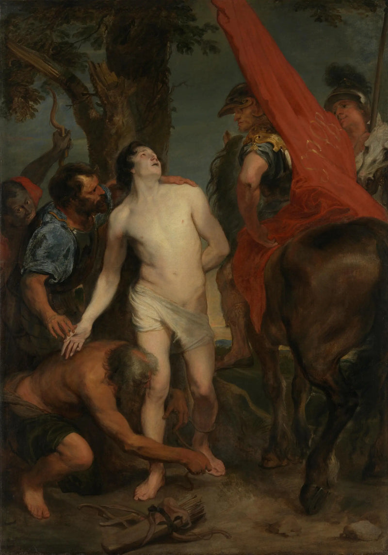 The Martyrdom of Saint Sebastian. - Antoine van Dyck