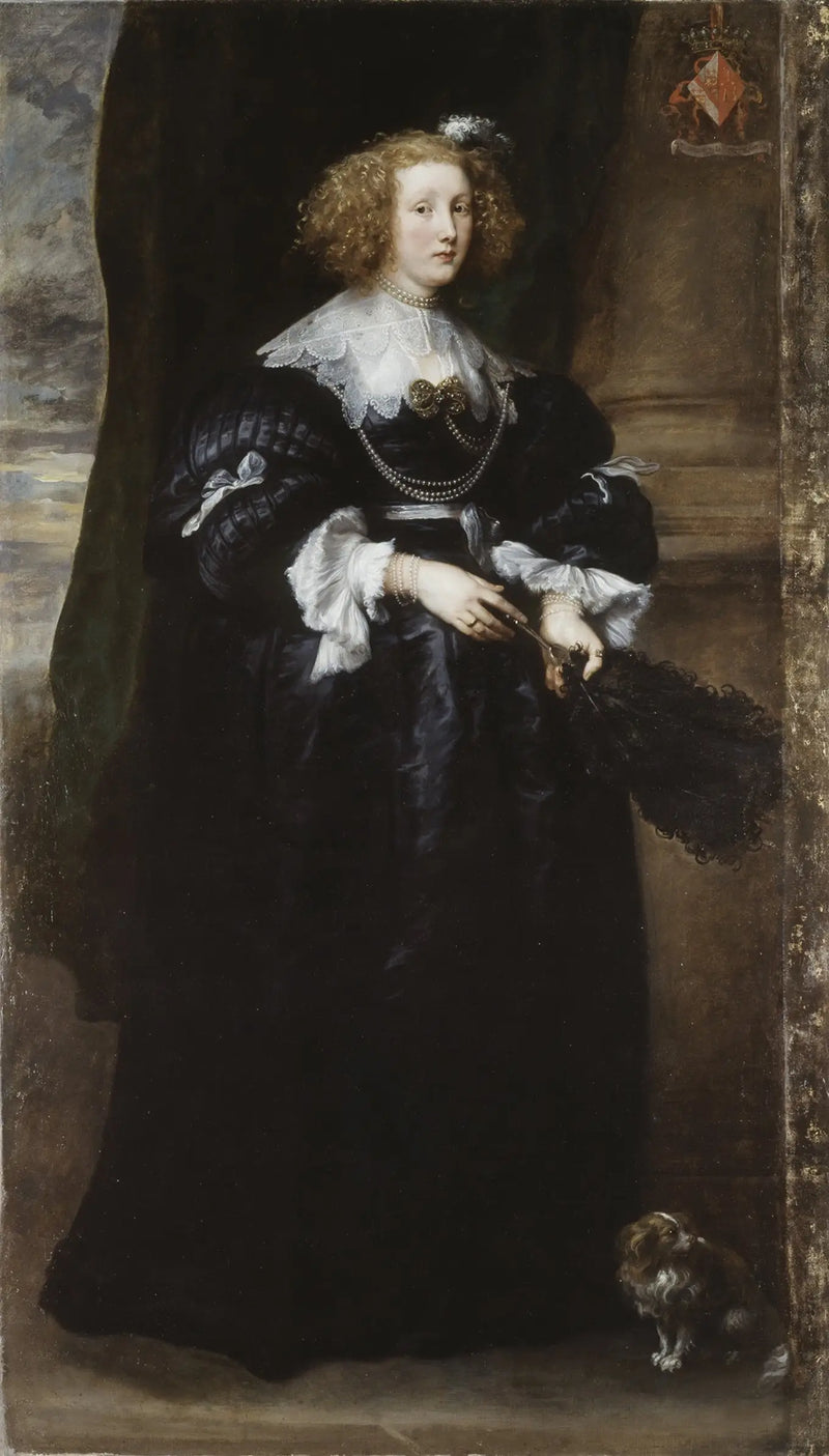 Portrait of Marie de Raet - Antoine van Dyck
