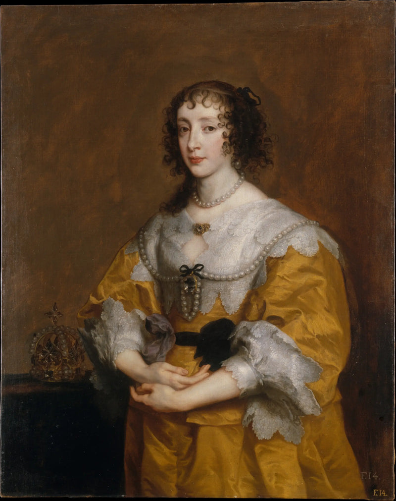 Queen Henriette Marie - Antoine van Dyck