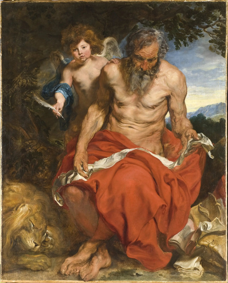 Saint Jerome - Antoine van Dyck