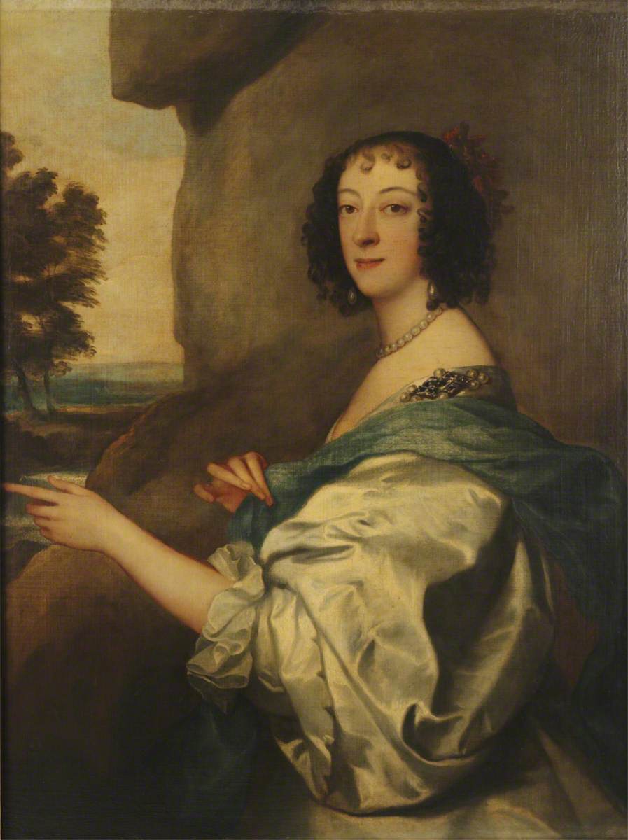 Lady Elizabeth Clifford, comtesse de Burlington (1621 – 1698) - Antoine van Dyck