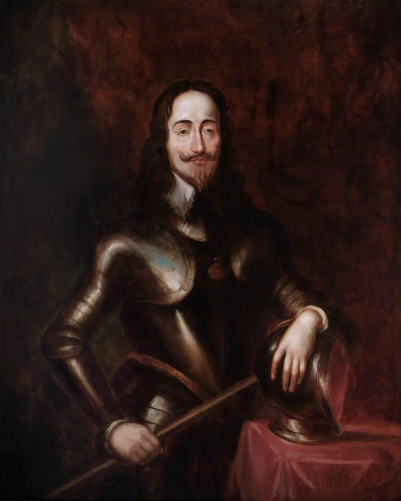 Charles I (1600-1649), in armor - Antoine van Dyck