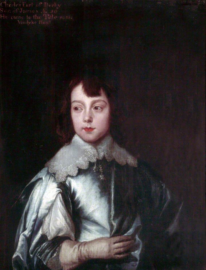 Charles Stanley (1628–1672), 8e comte de Derby - Antoine van Dyck