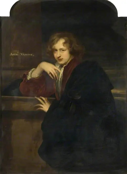 Self-portrait, when a young - Antoine van Dyck