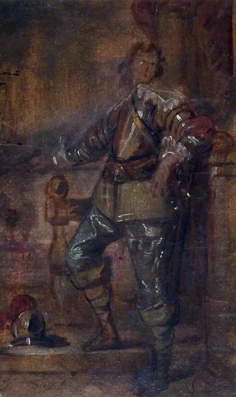 A Man in Half Armor - Antoine van Dyck