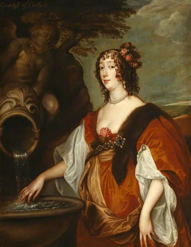 Lady Lucy Percy comtesse de Carlisle (1599 - 1660) - Antoine van Dyck - Alpha Reproduction