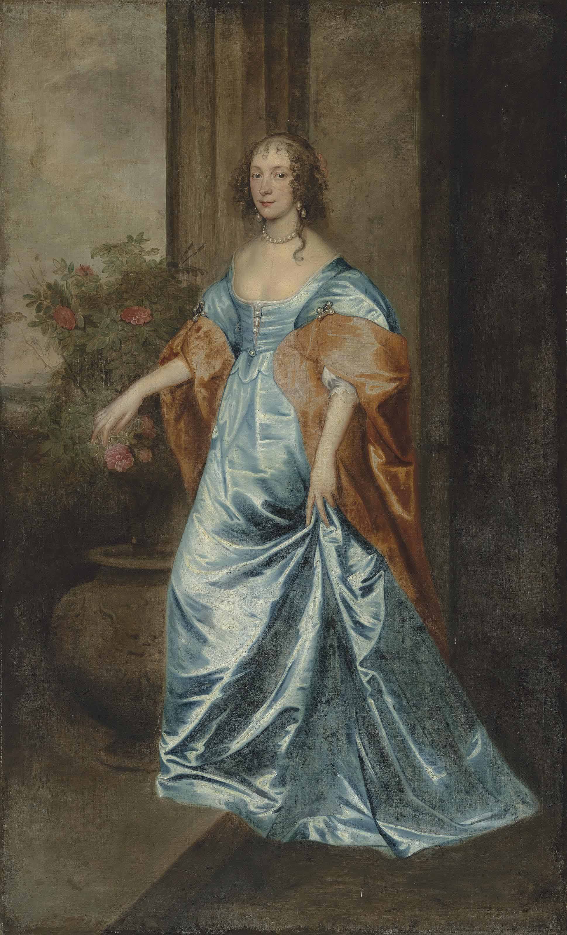 Portrait d'une dame - Antoine van Dyck