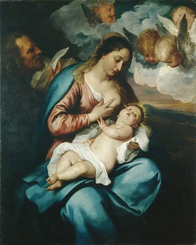 The Holy Family - Antoine van Dyck