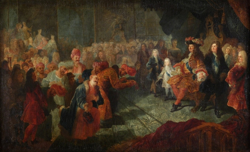 Louis XIV reçoit les envoyés de la Perse - Antoine Coypel