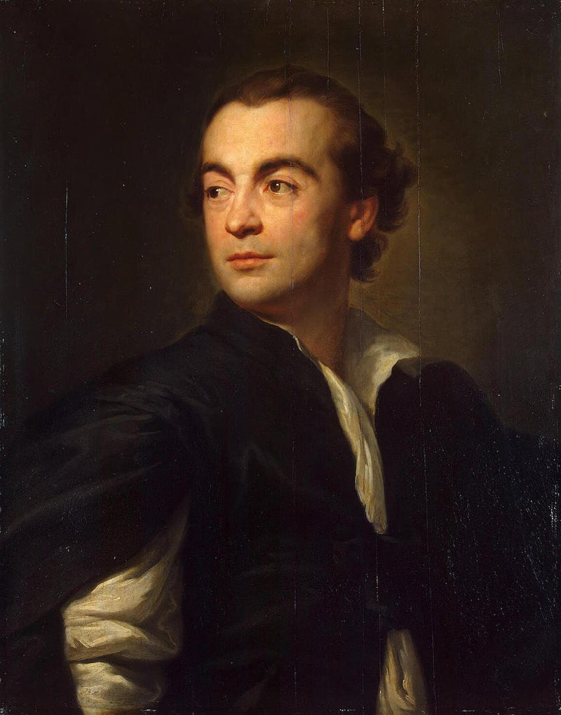 Portrait of Johann Joachim Winckelmann (?) - Anton Raphael Mengs