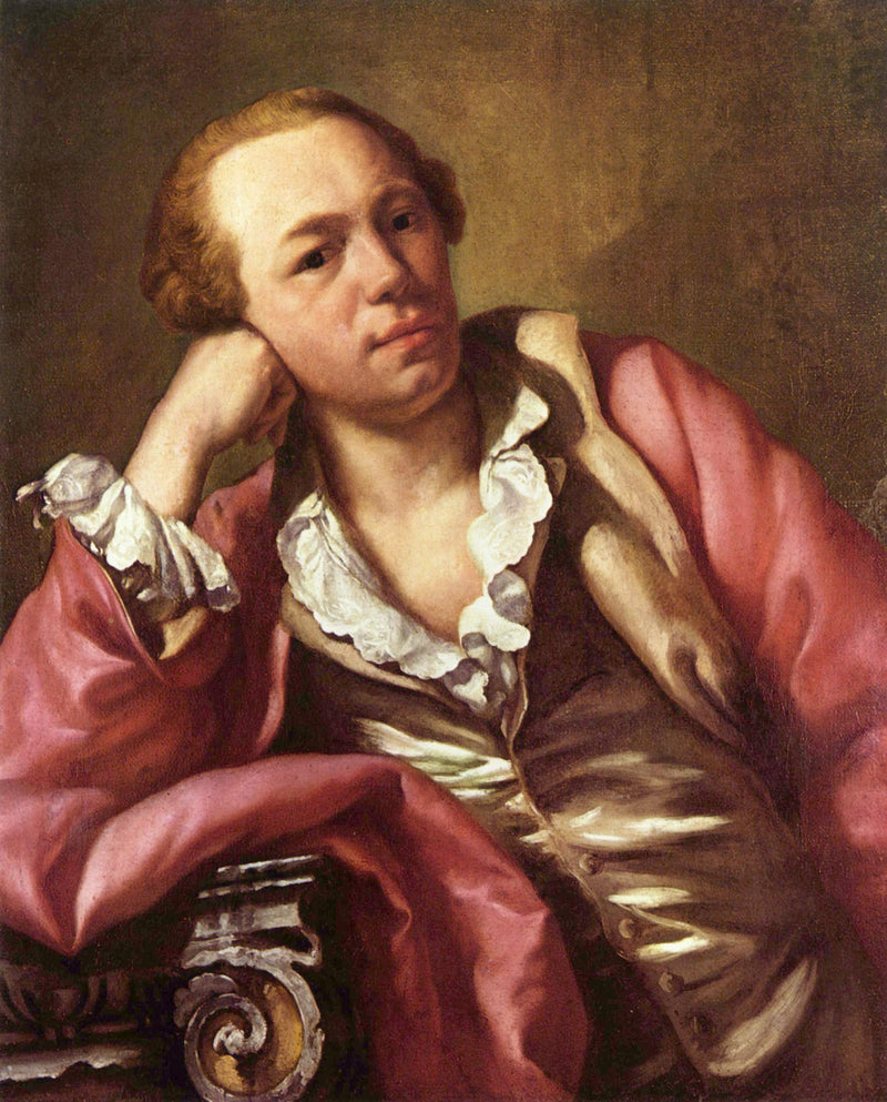 Portrait of Johann Dietrich Heumann (1724-1774) - Anton Raphael Mengs