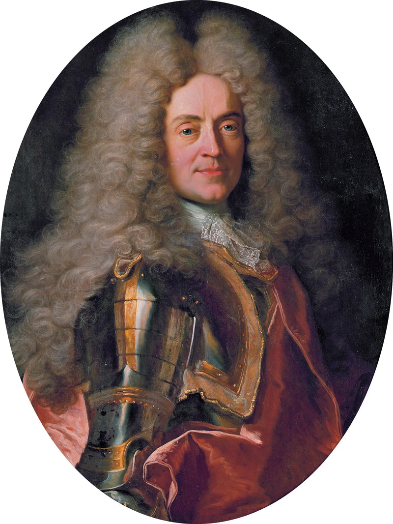 Portrait of Anton Ulrich, Duke of Brunswick - Hyacinthe Rigaud
