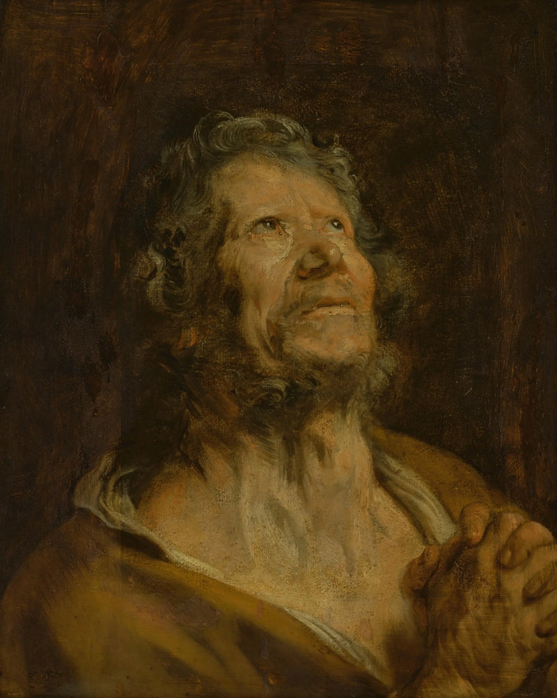 An Apostle with Joined Hands - Antoine van Dyck