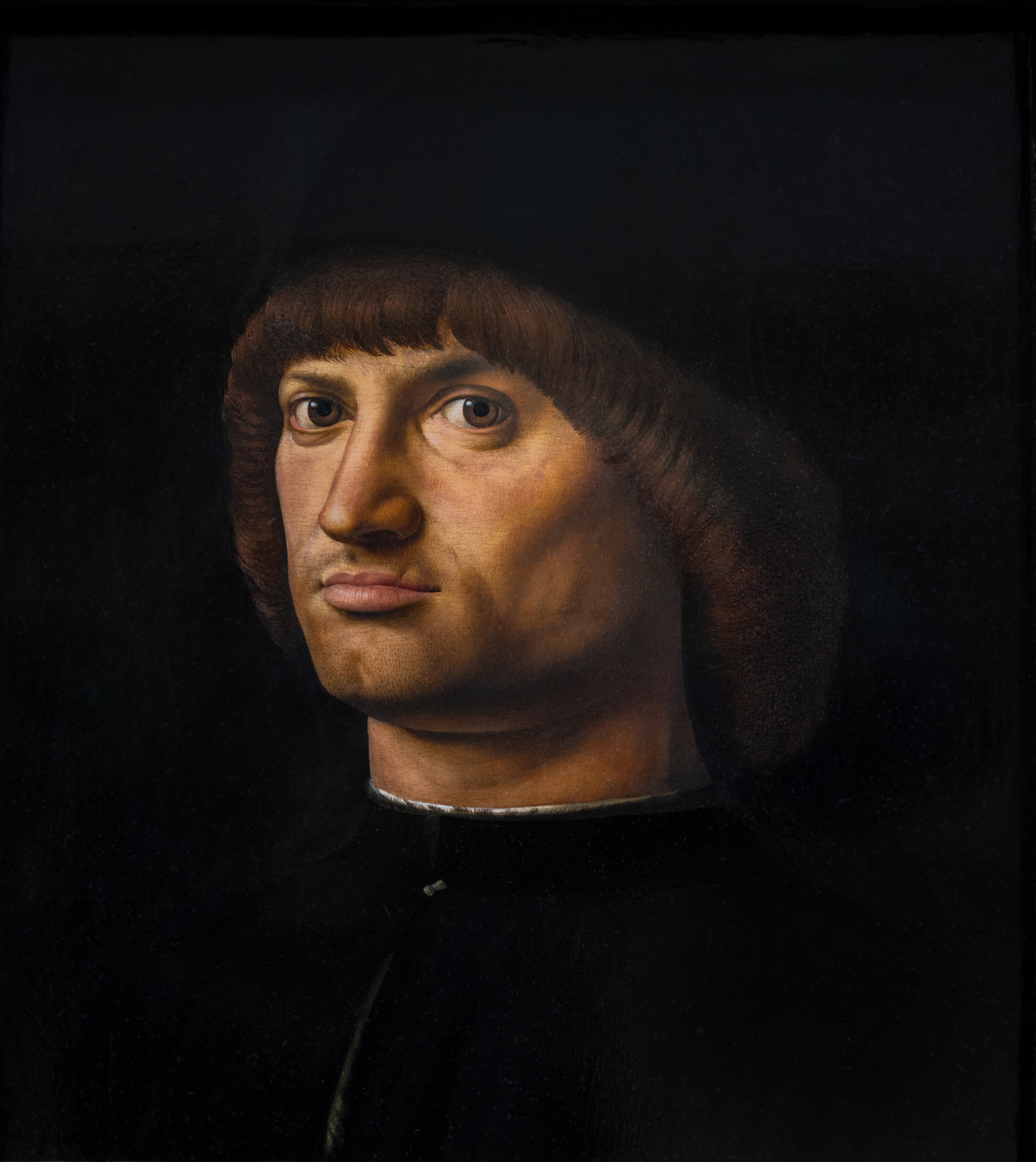 Portrait d'homme, dit le condottiere - Antonello de Messine