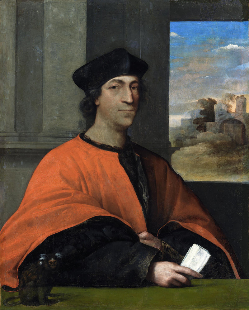 Portrait of Cardinal Antonio Ciocchi del Monte (1461-1533) - Sebastiano del Piombo