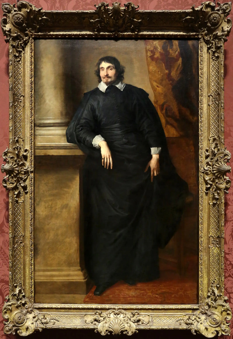 Portrait of Abbot Scaglia - Antoine van Dyck