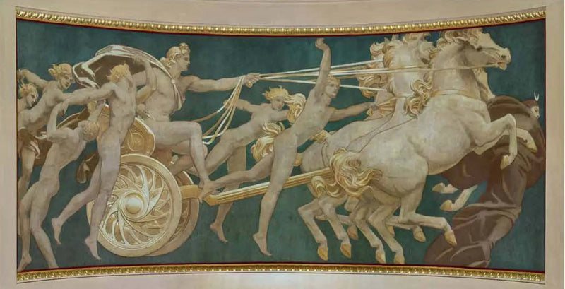 Apollo in his chariot with the Hours - John Singer Sargent