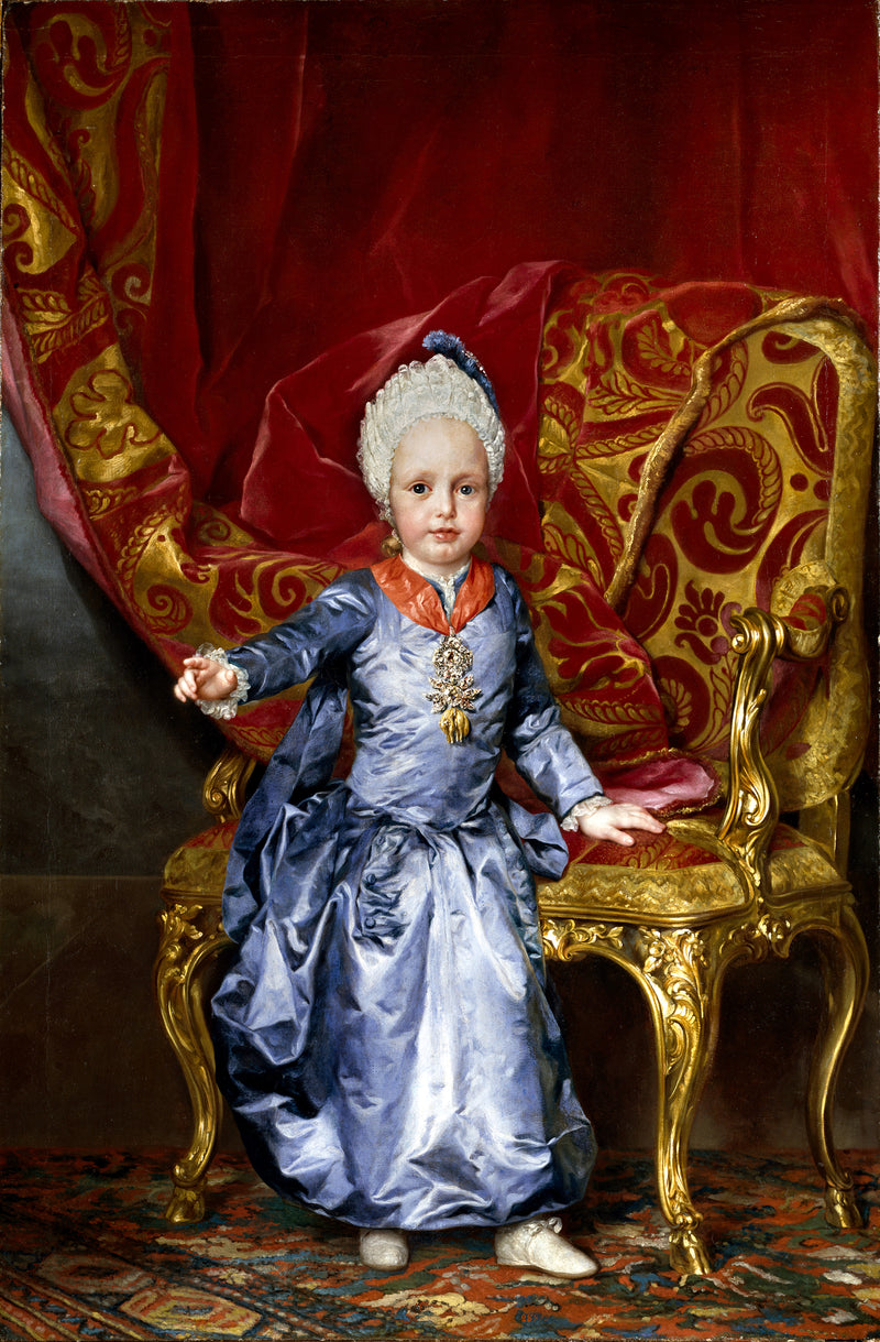 The Archduke Franz of Austria - Anton Raphael Mengs