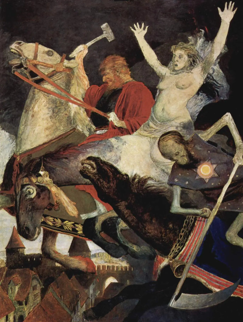The War - Arnold Böcklin