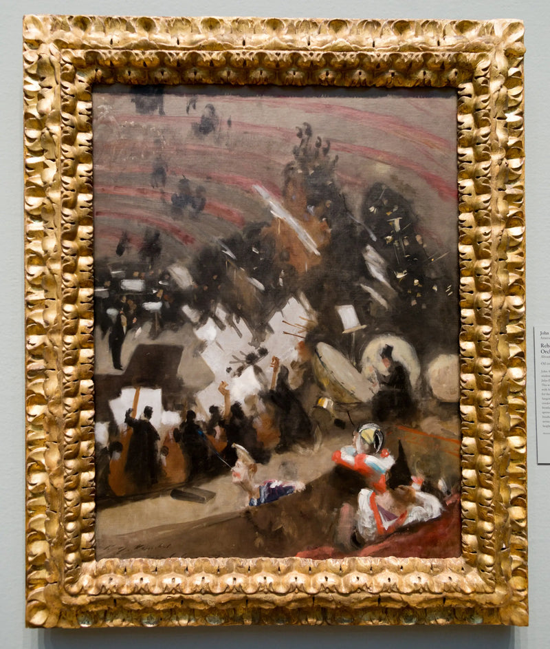 Rehearsal of the Pasdeloup Orchestra at the Winter Circus - John Singer Sargent