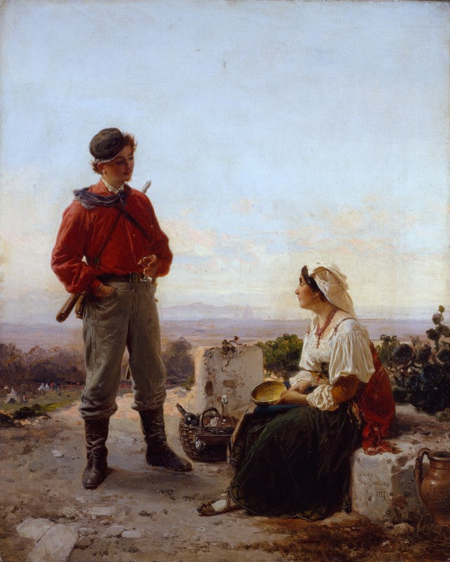 Le Garibaldien - Gerolamo Induno
