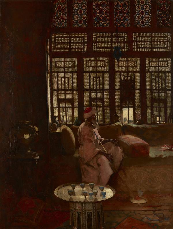 Intérieur arabe - Arthur Melville