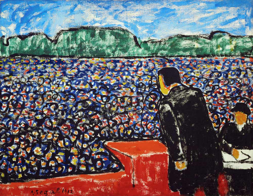 L’Orateur, Arthur Segal, 1912, peinture à l’huile