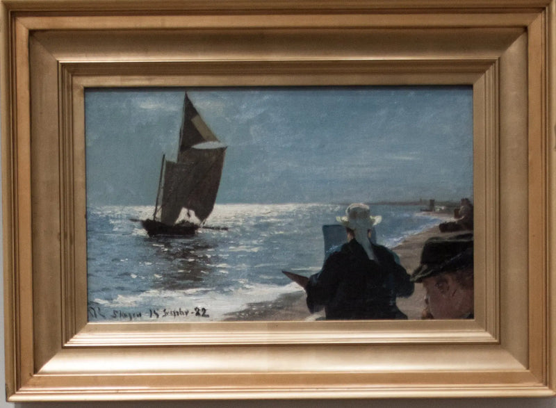 Artists on the South Beach of Skagen - Peder Severin Krøyer