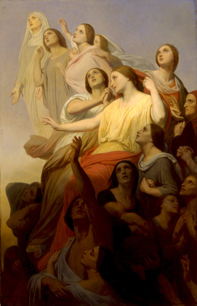 Les tristesses du monde - Ary Scheffer - Alpha Reproduction