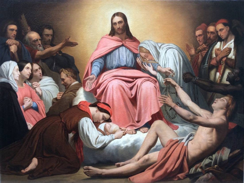 The Consoling Christ - Ary Scheffer