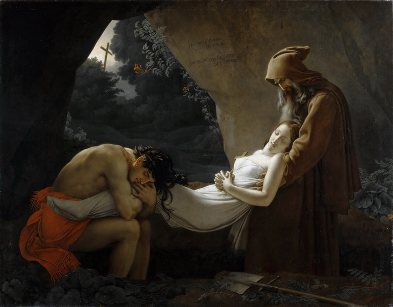 The Entombment of Atala - Anne-Louis Girodet