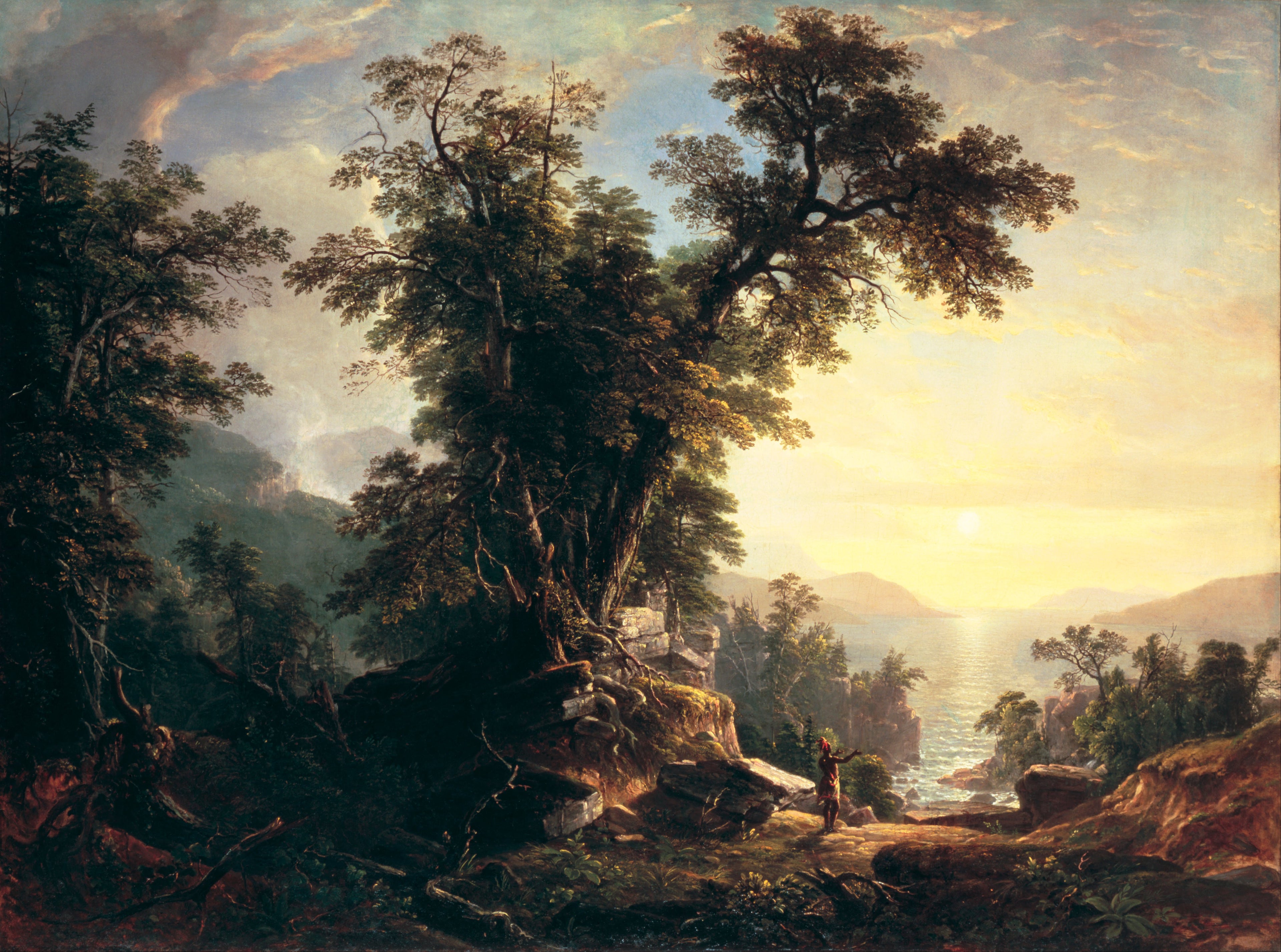 Les Vêpres de l'Indien - Asher Brown Durand