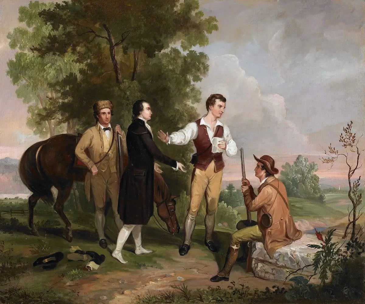 Capture du major André - Asher Brown Durand - Alpha Reproduction