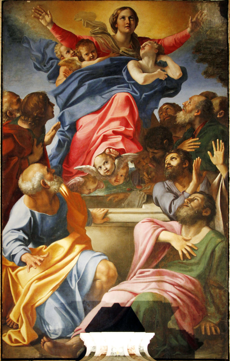 The Ascension of the Virgin - Annibale Carracci