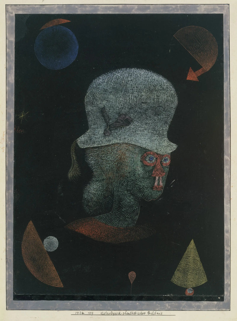 Fantastic Astrological Portrait - Paul Klee