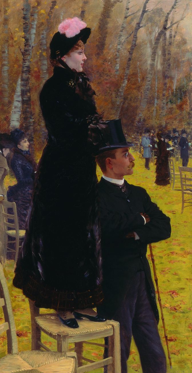 Auteuil Races - On the Chair - Giuseppe De Nittis