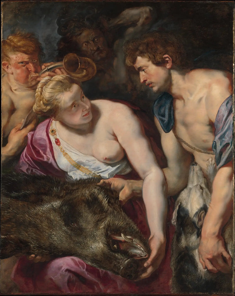 Atalante and Meleager - Peter Paul Rubens