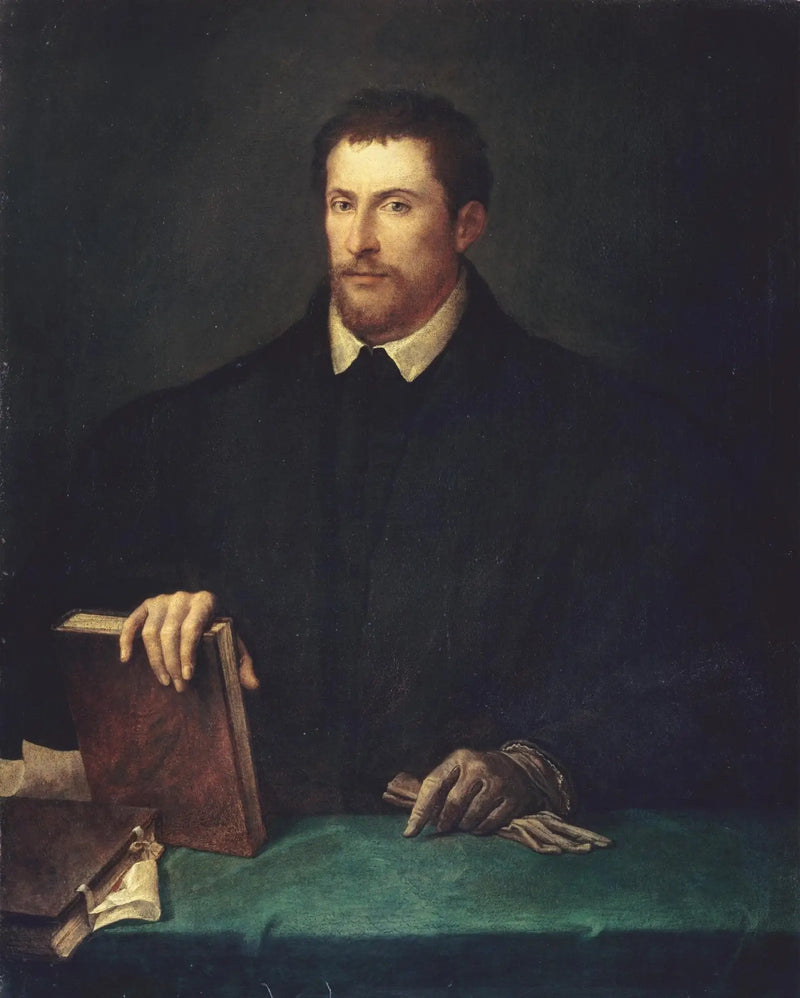 Portrait of Ippolito Riminaldi - Titian