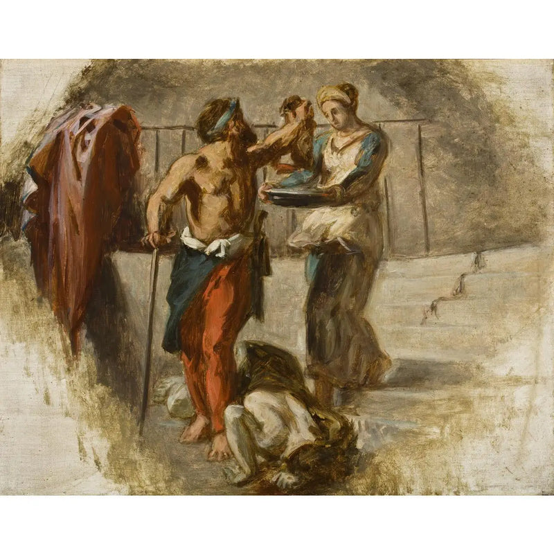 The Beheading of Saint John the Baptist - Eugène Delacroix