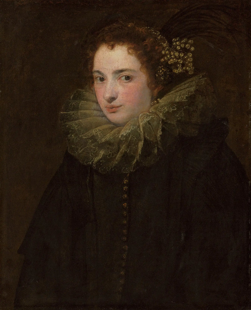 Portrait of a Noble Woman - Antoine van Dyck