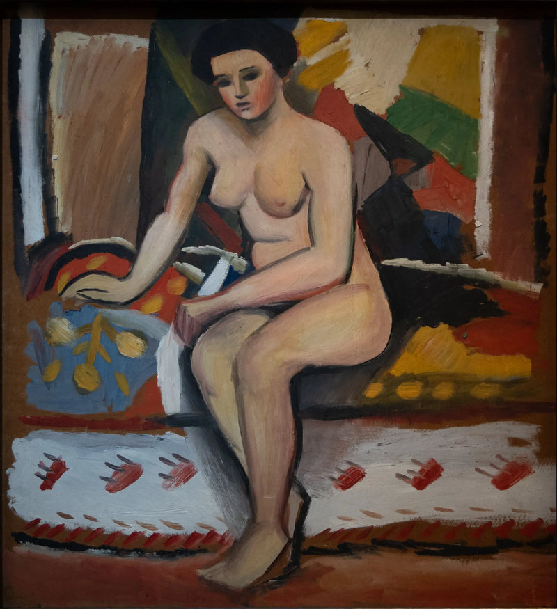 Nude - August Macke