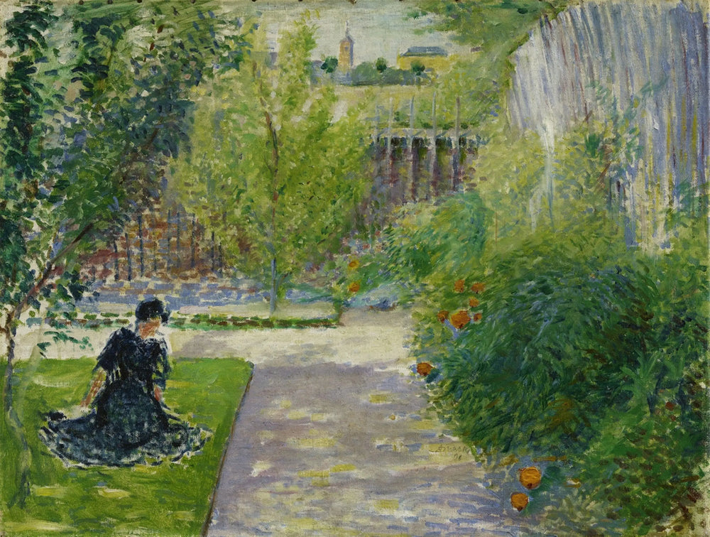 Reproduction du tableau « Q134006172 - August Macke » par Alpha Reproduction en peinture à l’huile